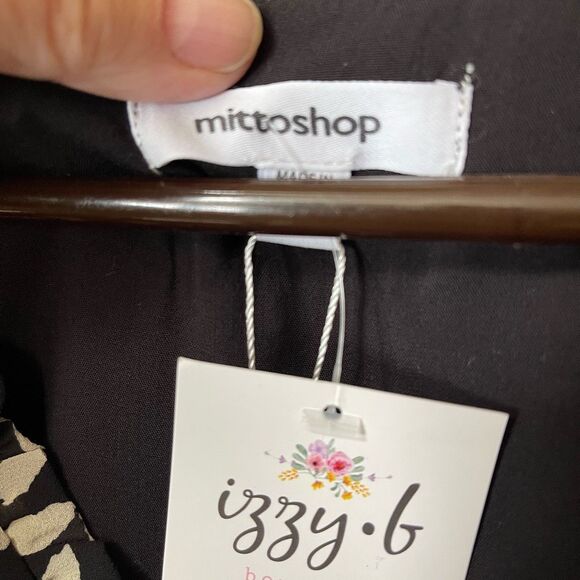 NWT Mittoshop size L flowy chiffon tank dress. - Picture 6 of 8